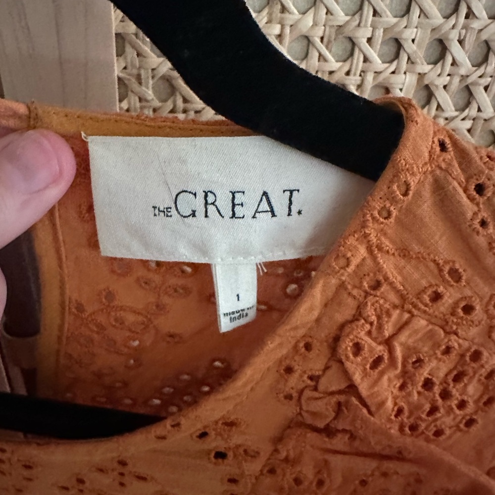 THE GREAT. Ruffle Blouse - Picture 2 of 4